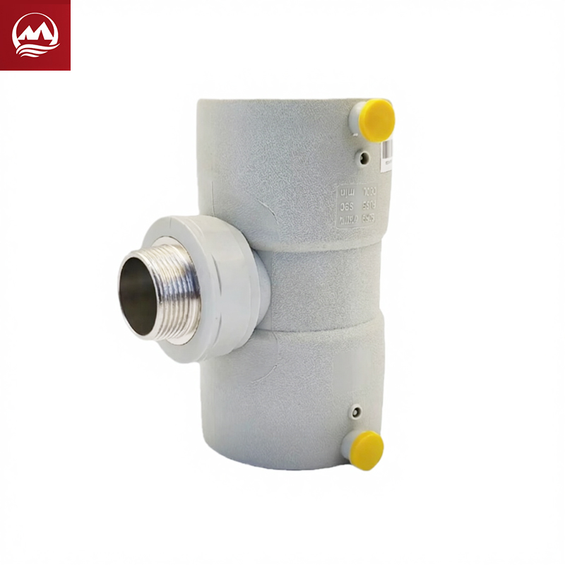 EF Тройник с наружной резьбой, трехходовой